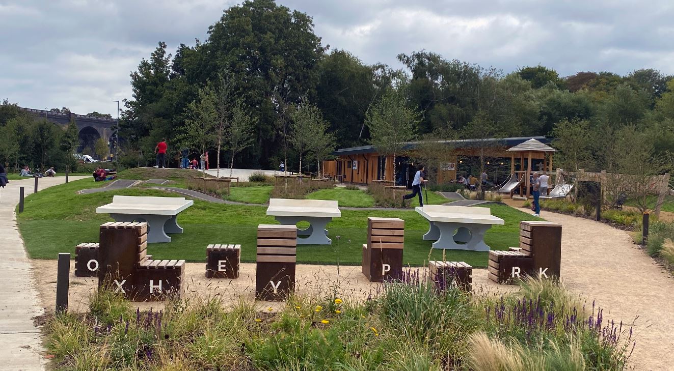 Unequal green spaces